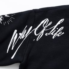 画像5: RATS/CRAZY CREW NECK SWEAT（BLACK）［クレイジークルーネックスウェット-25秋冬］ (5)