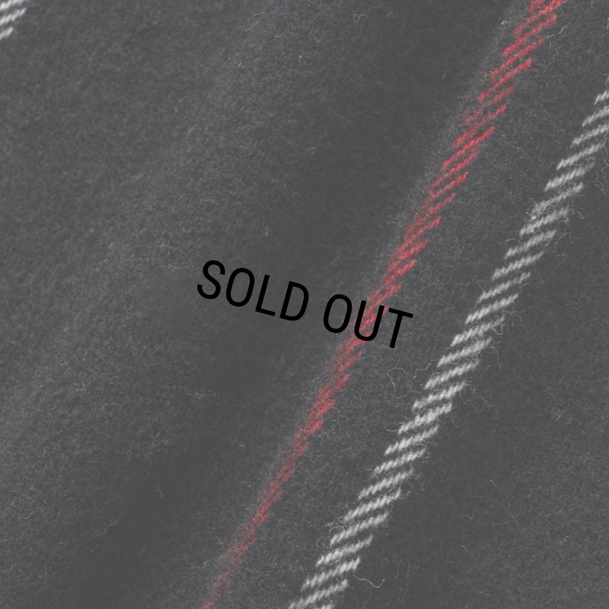 画像7: RATS/COTTON FLANNEL CHECK SHIRT（BLACK/RED CHECK）［コットンフランネルチェックシャツ-25秋冬］ (7)