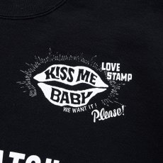 画像4: RATS/CRAZY CREW NECK SWEAT（BLACK）［クレイジークルーネックスウェット-25秋冬］ (4)