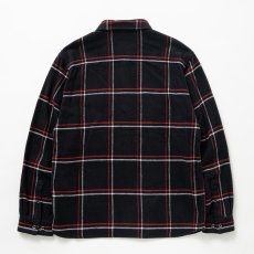 画像2: RATS/COTTON FLANNEL CHECK SHIRT（BLACK/RED CHECK）［コットンフランネルチェックシャツ-25秋冬］ (2)
