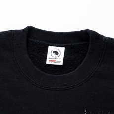 画像3: RATS/CRAZY CREW NECK SWEAT（BLACK）［クレイジークルーネックスウェット-25秋冬］ (3)