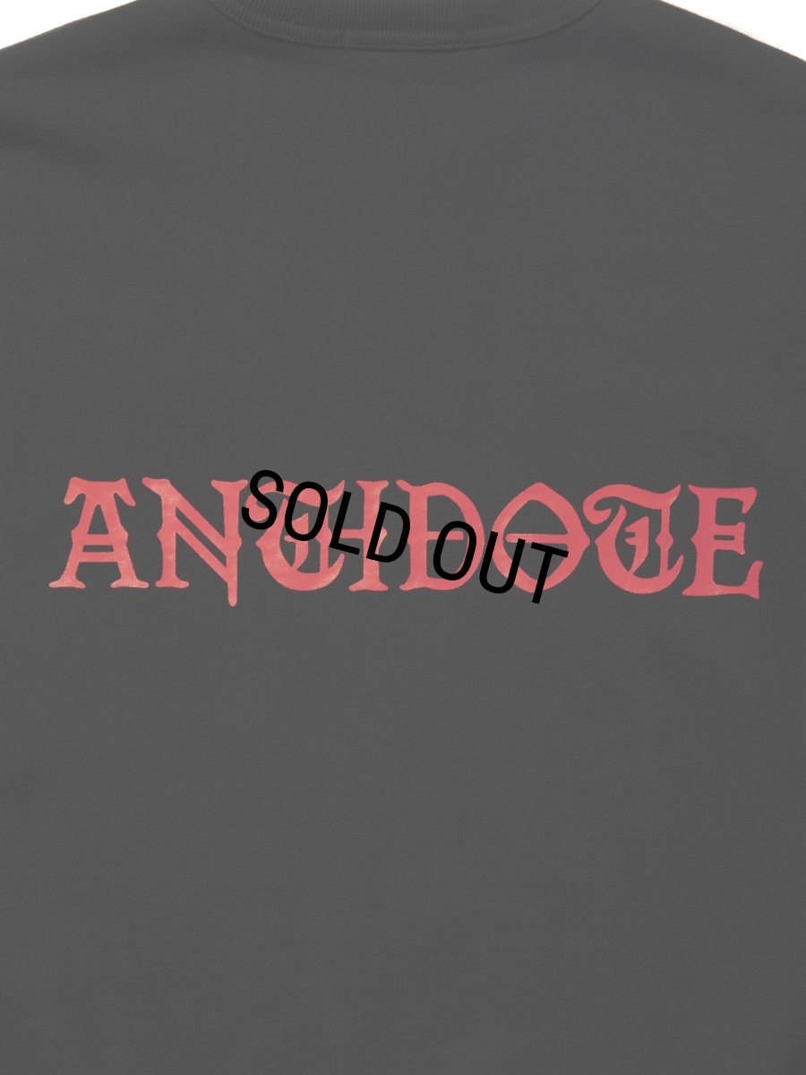画像4: ANTIDOTE BUYERS CLUB/Over Sized Logo Crew Neck Sweatshirt（Black） (4)
