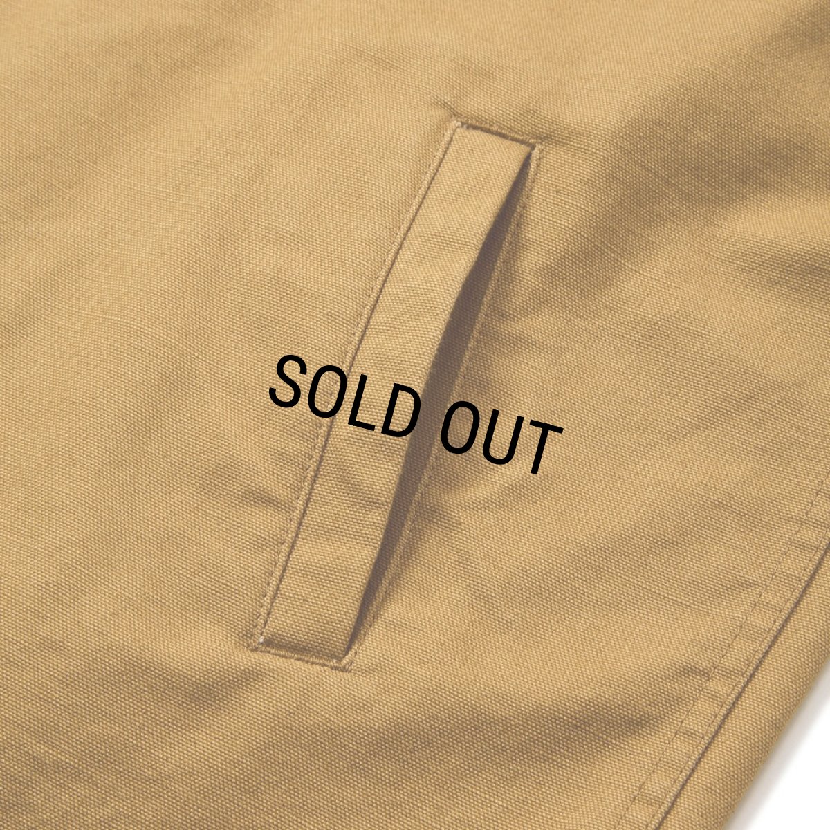 画像6: CALEE/VINTAGE REPRODUCT CORDURY COLLAR DUCK JACKET（CAMEL）［コーデュロイカラーダックJKT-25秋冬］ (6)