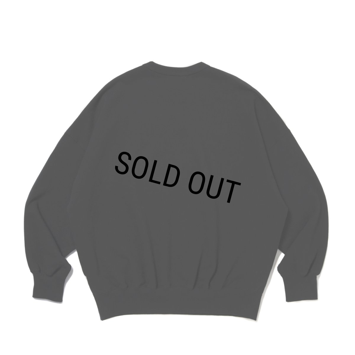 画像2: COOTIE PRODUCTIONS/Plain Sweat Crew（Black）［プレーンスウェットクルー-25秋冬］ (2)