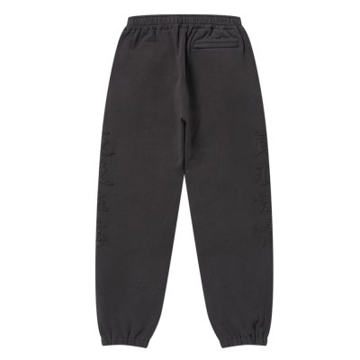 画像2: BlackEyePatch/HWC EMBROIDERED PIGMENT DYED SWEAT PANTS（CHARCOAL）