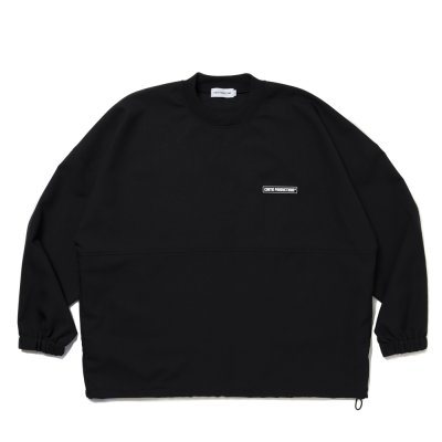 画像1: COOTIE PRODUCTIONS/Polyester Twill Football Top（Black）［フットボールトップ-25秋冬］