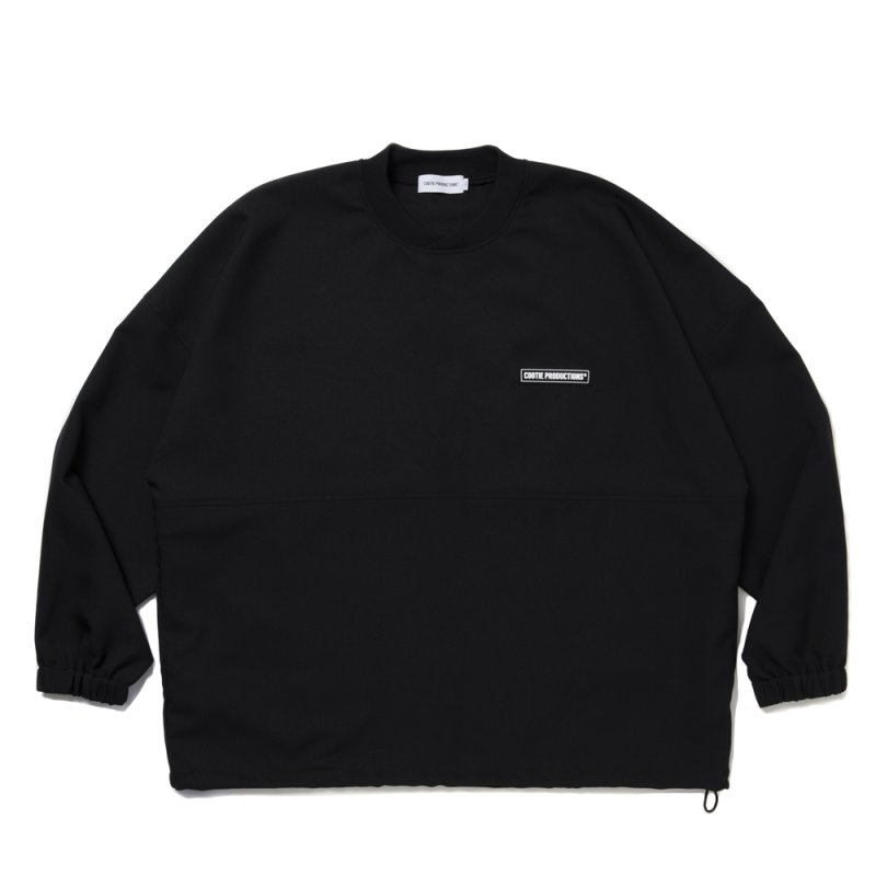 画像1: COOTIE PRODUCTIONS/Polyester Twill Football Top（Black）［フットボールトップ-25秋冬］