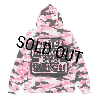 BlackEyePatch/SPRAYED OG LABEL HOODIE（PINK CAMO） - JONAS