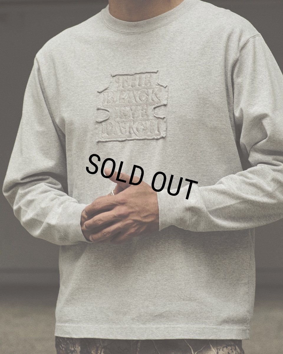 画像3: BlackEyePatch/WASHED OG LABEL PATCHED L/S TEE（BLACK） (3)