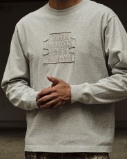 画像3: BlackEyePatch/WASHED OG LABEL PATCHED L/S TEE（BLACK） (3)