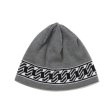 COOTIE PRODUCTIONS/Jacquard Cuffless Beanie（Mix Gray
