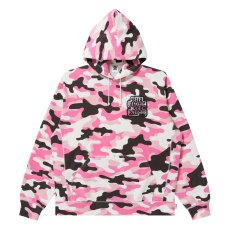 画像2: BlackEyePatch/SPRAYED OG LABEL HOODIE（PINK CAMO） (2)