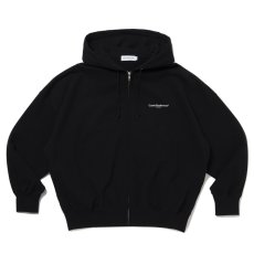 画像1: COOTIE PRODUCTIONS/Plain Sweat Zip Hoodie（Black）［プレーンスウェットジップフーディー-25秋冬］ (1)