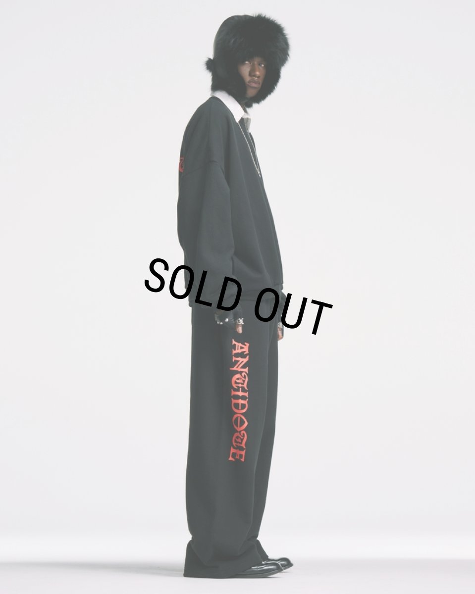 画像4: ANTIDOTE BUYERS CLUB/Over Sized Logo Sweat Pants（Black） (4)