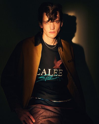 画像3: CALEE/VINTAGE REPRODUCT CORDURY COLLAR DUCK JACKET（CAMEL）［コーデュロイカラーダックJKT-25秋冬］