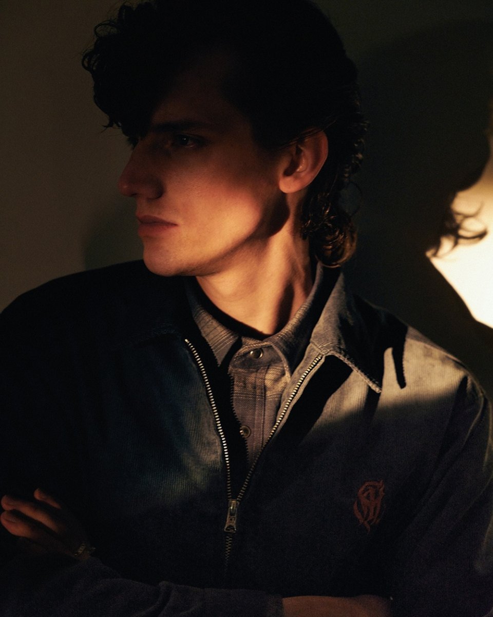 画像9: CALEE/OMBRE CHECK WESTERN L/S SH（BLACK）［オンブレチェックウエスタンシャツ-25秋冬］ (9)