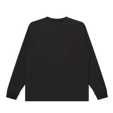 画像2: BlackEyePatch/WASHED OG LABEL PATCHED L/S TEE（BLACK） (2)