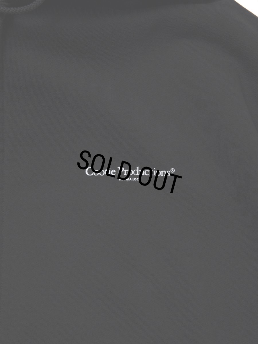 画像2: COOTIE PRODUCTIONS/Plain Sweat Zip Hoodie（Black）［プレーンスウェットジップフーディー-25秋冬］ (2)