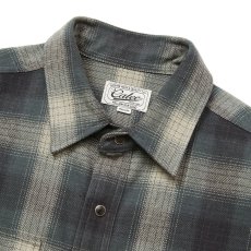 画像3: CALEE/OMBRE CHECK WESTERN L/S SH（BLACK）［オンブレチェックウエスタンシャツ-25秋冬］ (3)
