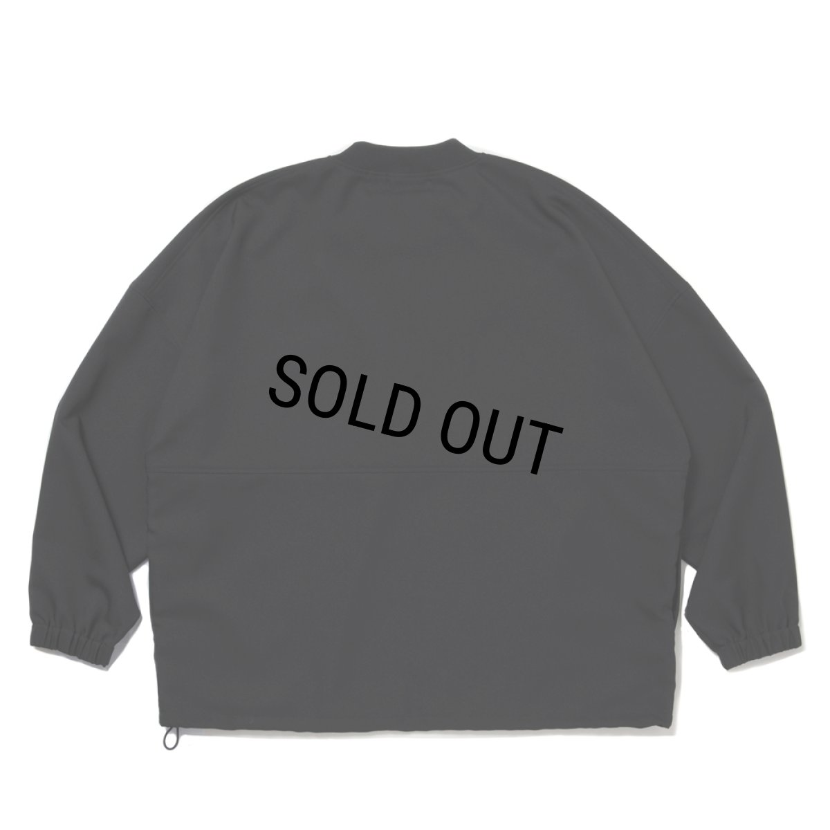 画像2: COOTIE PRODUCTIONS/Polyester Twill Football Top（Black）［フットボールトップ-25秋冬］ (2)