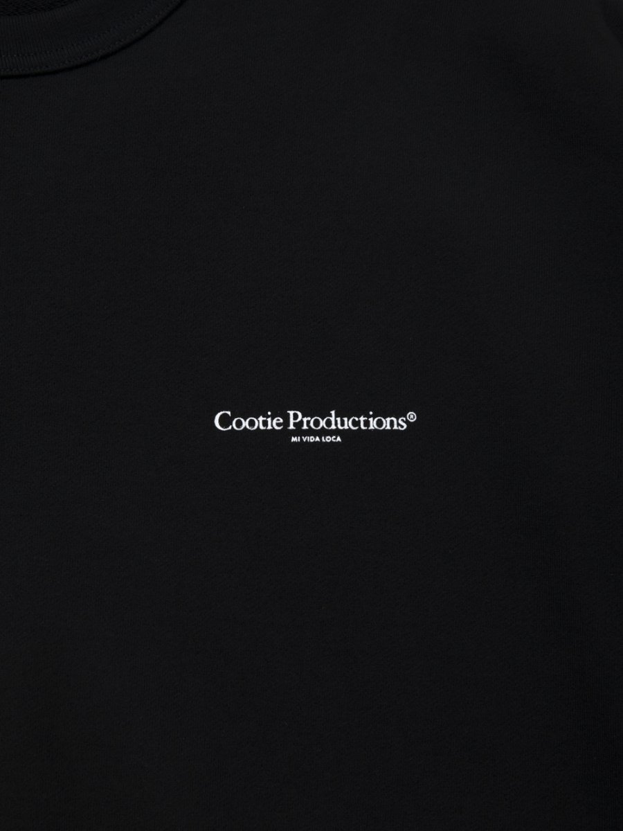 画像3: COOTIE PRODUCTIONS/Plain Sweat Crew（Black）［プレーンスウェットクルー-25秋冬］ (3)