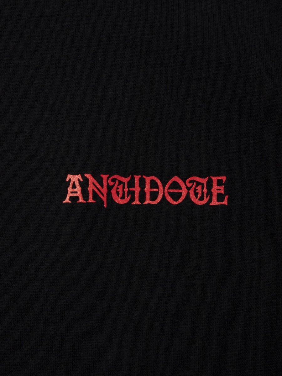 画像3: ANTIDOTE BUYERS CLUB/Over Sized Logo Crew Neck Sweatshirt（Black） (3)