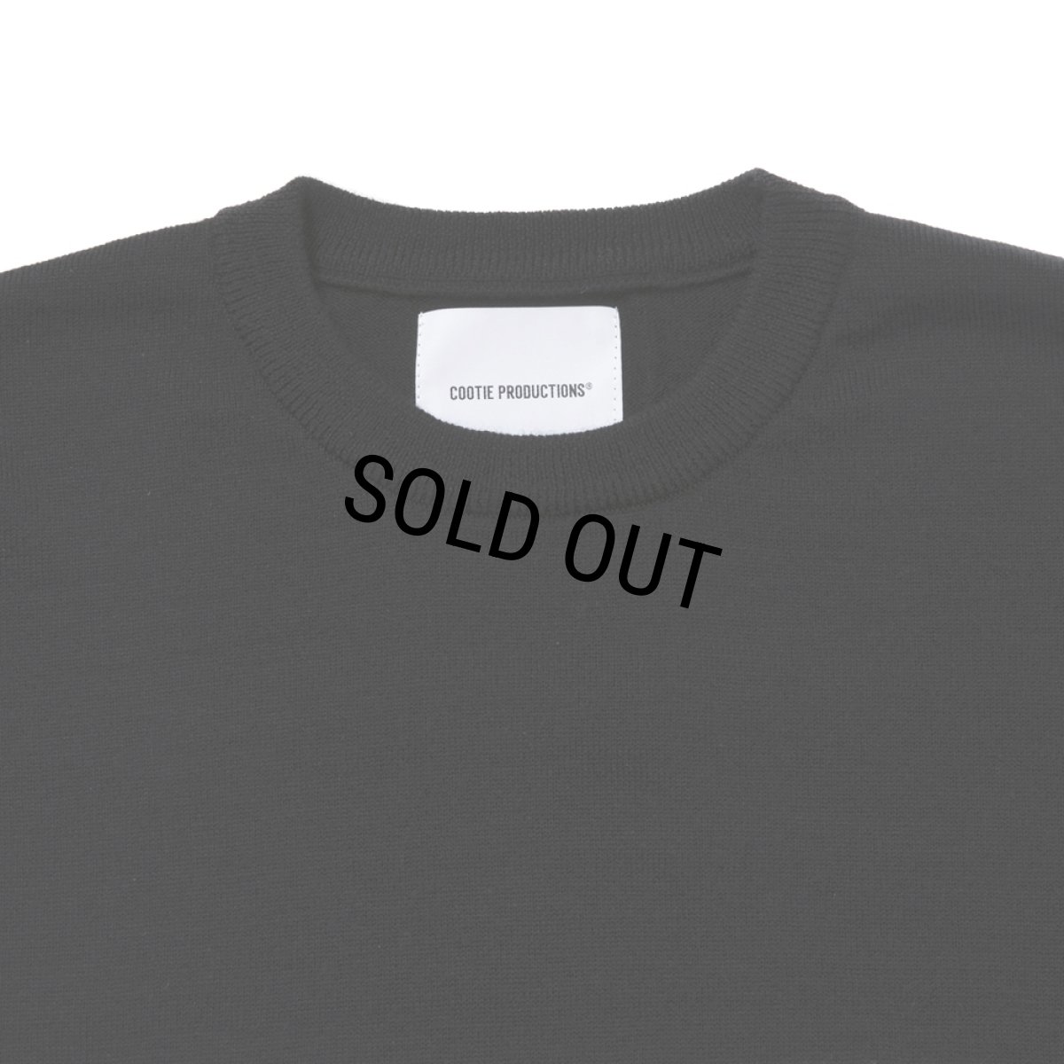 画像4: COOTIE PRODUCTIONS/Intarsia Crew Sweater（Black）［インターシャクルーセーター-25秋冬］ (4)