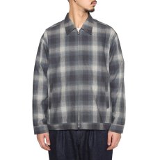 画像9: CALEE/OMBRE CHECK SWINGTOP（ORANGE）［オンブレチェックスウィングトップ-25秋冬］ (9)