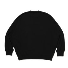 画像2: COOTIE PRODUCTIONS/Intarsia Crew Sweater（Black）［インターシャクルーセーター-25秋冬］ (2)