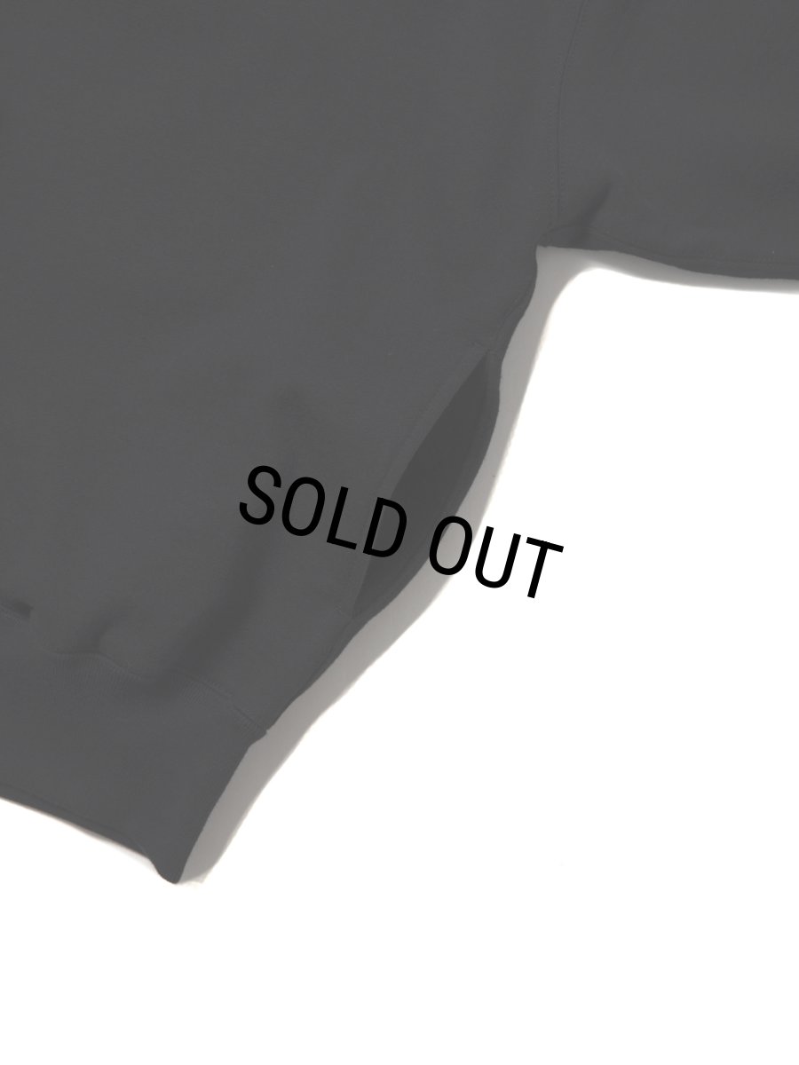 画像3: COOTIE PRODUCTIONS/Plain Sweat Zip Hoodie（Black）［プレーンスウェットジップフーディー-25秋冬］ (3)