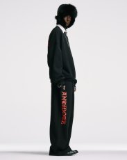 画像6: ANTIDOTE BUYERS CLUB/Over Sized Logo Crew Neck Sweatshirt（Black） (6)