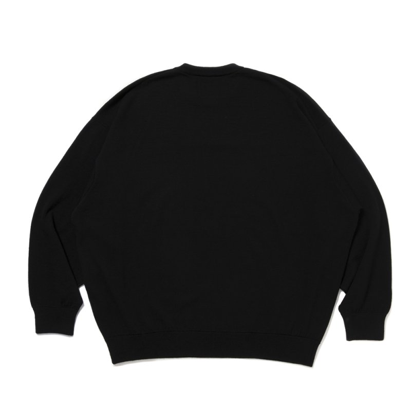 画像2: COOTIE PRODUCTIONS/Intarsia Crew Sweater（Black）［インターシャクルーセーター-25秋冬］