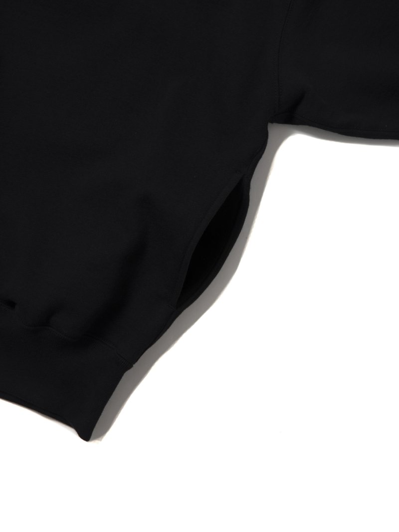 画像2: COOTIE PRODUCTIONS/Plain Sweat Zip Hoodie（Black）［プレーンスウェットジップフーディー-25秋冬］