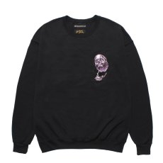 画像1: WACKO MARIA/56 TATTOO STUDIO / SWEAT SHIRT（BLACK）［クルーネックスウェット-25秋冬］ (1)