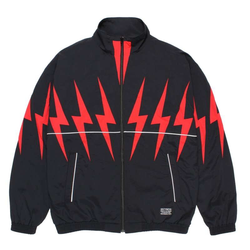 画像1: WACKO MARIA/NYLON TRACK JACKET（BLACK）［ナイロントラックJKT-25秋冬］