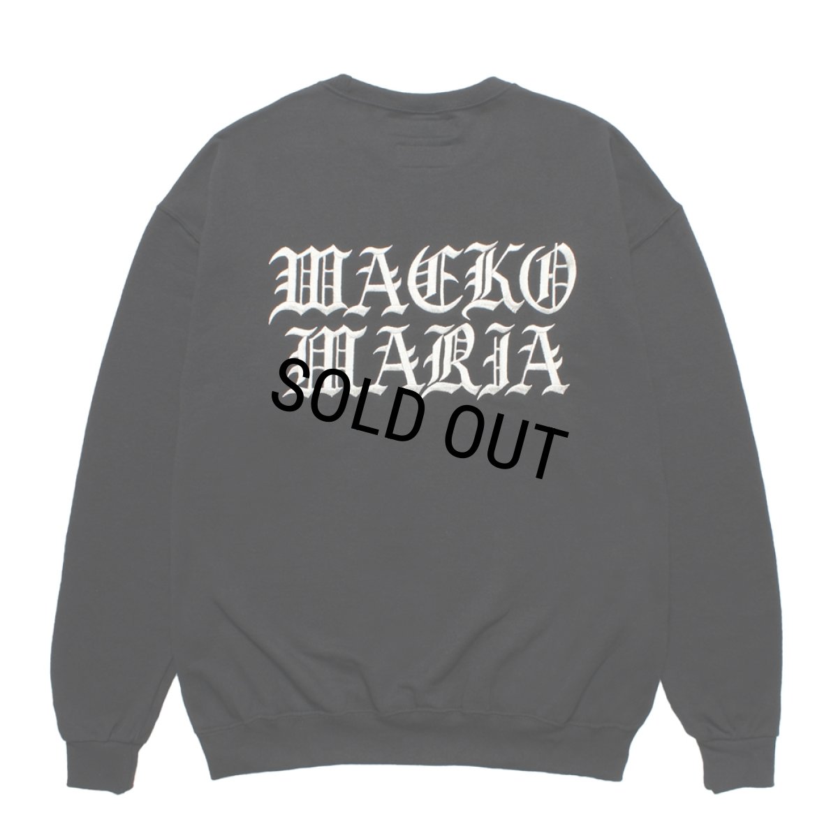 画像2: WACKO MARIA/56 TATTOO STUDIO / SWEAT SHIRT（BLACK）［クルーネックスウェット-25秋冬］ (2)