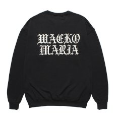 画像2: WACKO MARIA/56 TATTOO STUDIO / SWEAT SHIRT（BLACK）［クルーネックスウェット-25秋冬］ (2)