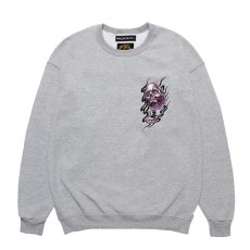 画像1: WACKO MARIA/56 TATTOO STUDIO / SWEAT SHIRT（GRAY）［クルーネックスウェット-25秋冬］ (1)