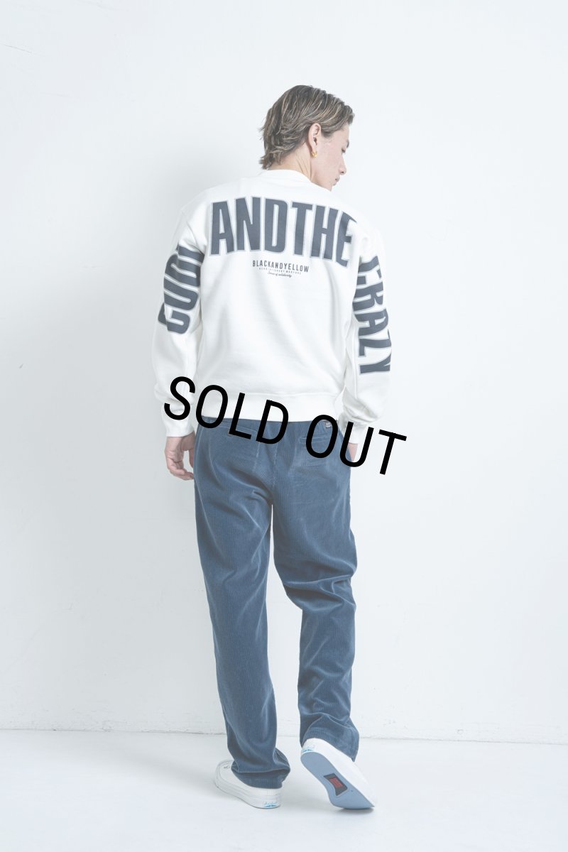 画像9: RATS/CORDUROY EASY PANTS（BLUE GRAY）［コーデュロイイージーパンツ-25秋冬］ (9)