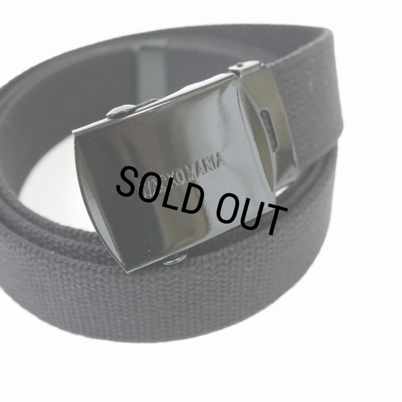 WACKO MARIA/GI BELT（BLACK）［GIベルト-26春夏］ - JONAS