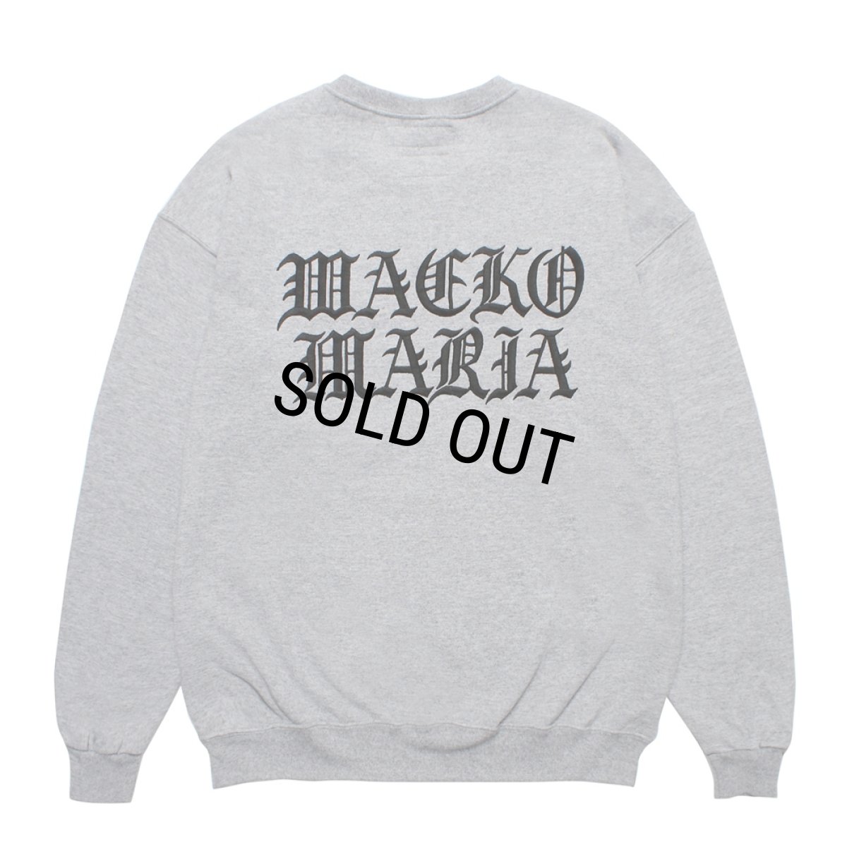 画像2: WACKO MARIA/56 TATTOO STUDIO / SWEAT SHIRT（GRAY）［クルーネックスウェット-25秋冬］ (2)