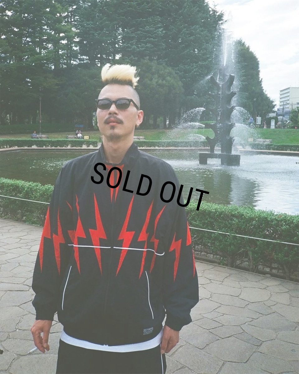 画像2: WACKO MARIA/NYLON TRACK JACKET（BLACK）［ナイロントラックJKT-25秋冬］ (2)