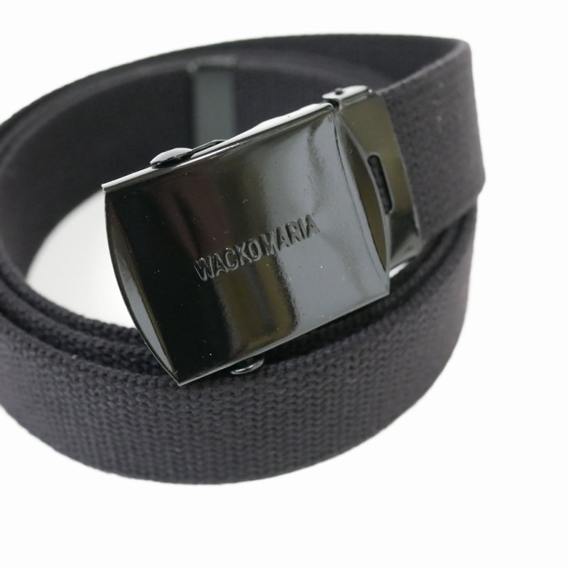 画像3: WACKO MARIA/GI BELT（BLACK）［GIベルト-25秋冬］