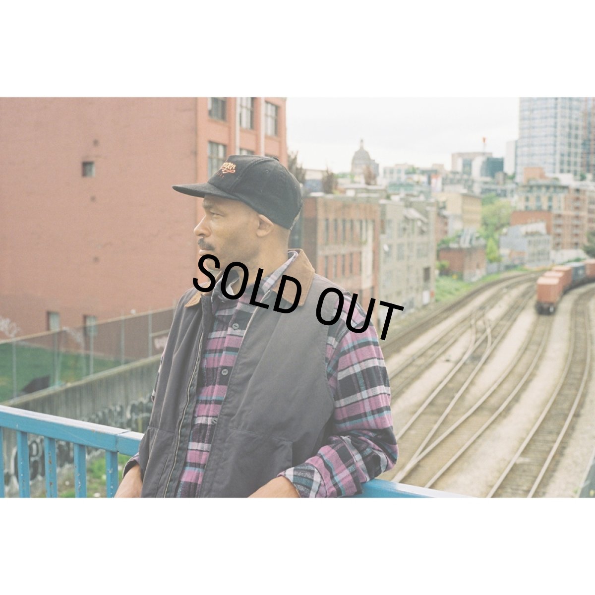 画像5: CHALLENGER/PLAID FLANNEL SHIRT（PURPLE）［チェックフランネルシャツ-25秋冬］ (5)