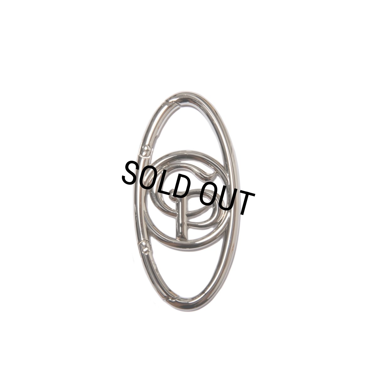 画像1: COOTIE PRODUCTIONS/Symbol Carabiner（Silver）［シンボルカラビナ-25秋冬］ (1)