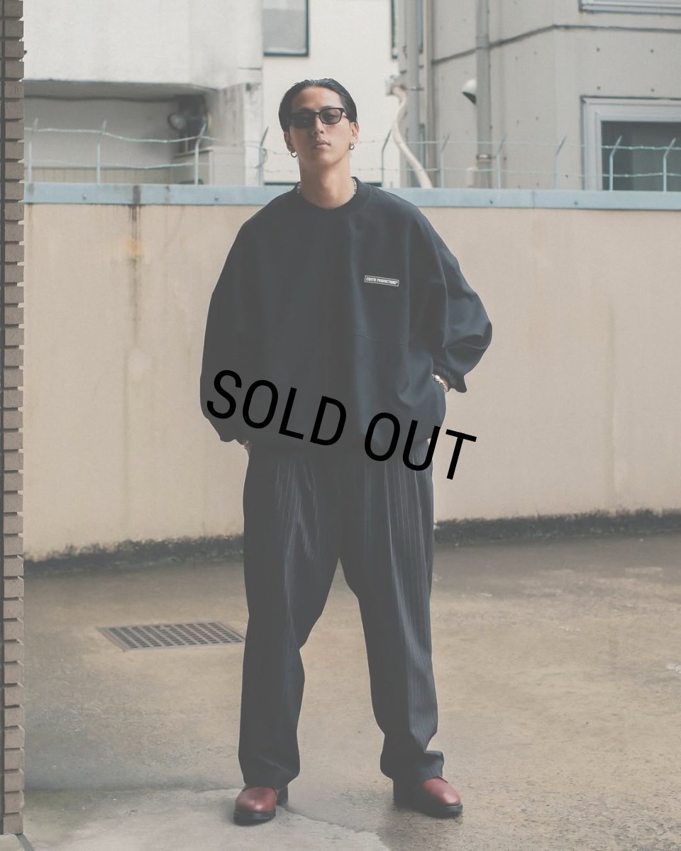 画像6: COOTIE PRODUCTIONS/Polyester Twill Football Top（Black）［フットボールトップ-25秋冬］ (6)