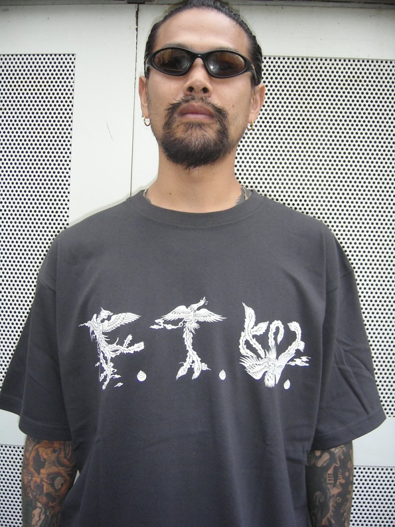 画像3: exodus/PHOENIX F.T.W. T-SHIRT（BLACK）［プリントT-25秋冬］