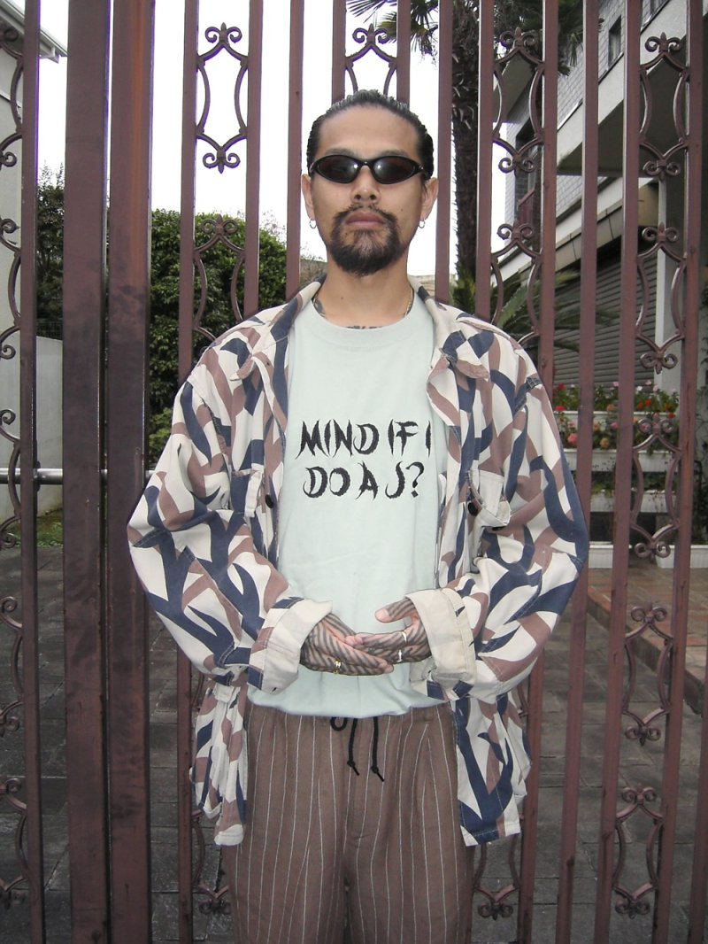 画像2: exodus/Mind If i Do a J ? T-SHIRT（GREEN）［刺繍T-25秋冬］