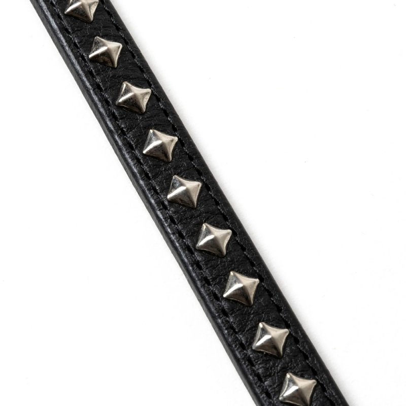 calee レザースマホストラップ CALEE/STUDS LEATHER SMART PHONE STRAP