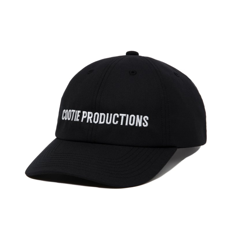 画像3: COOTIE PRODUCTIONS/T/W Saxony 6 Panel Cap（Black）［6パネルキャップ-25秋冬］